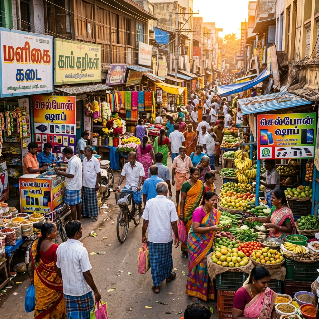 Local Tamil Nadu market — Products near you